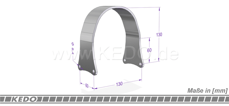Kedo Front Fork Stabilizer  stainless steel  high-strength construction against fork twist  aesthetic design  without manufacturer's certificate | KTH-10061