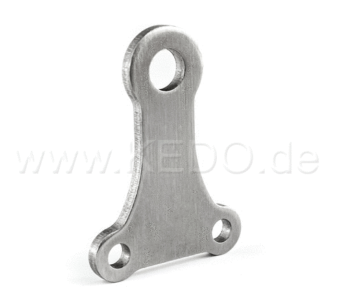 Kedo Head Light Bracket Straight  stainless steel  mounting on lower yoke for headlights with M9 and M10 mount - bottom mount | TH-10075