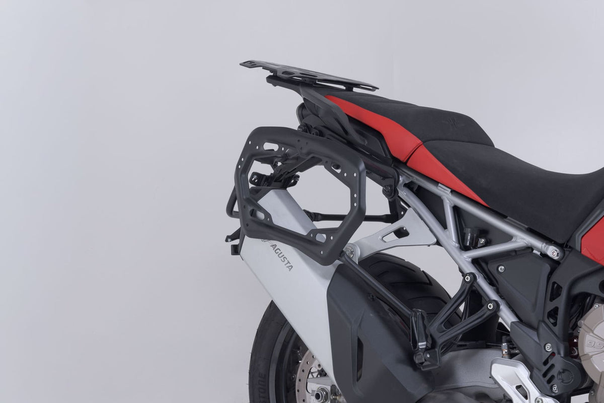 SW-MOTECH / SWモテック TRAX ADV Alukoffer-System Schwarz. 45/37 l. MV Agusta Enduro Veloce (24-). | KFT.28.023.70000/B