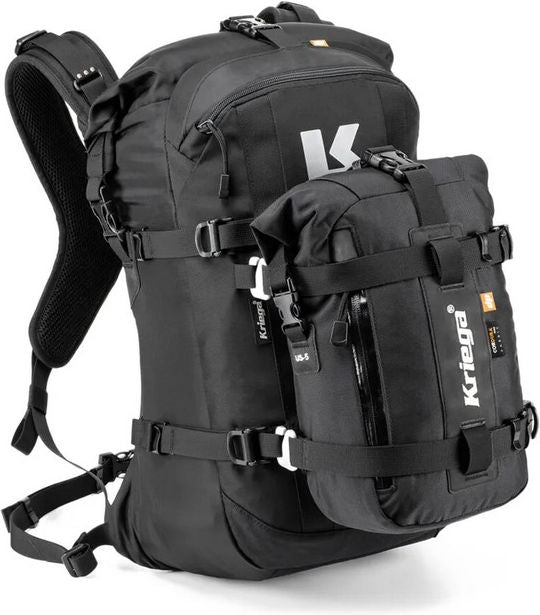 KRIEGA BACKPACK R22  Black | KRU22