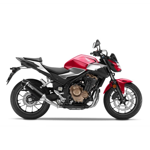 LEOVINCE / レオビンチ SBK NERO HONDA CB/CBR 500 F/R/X INOX ECE-APPROVED STAINLESS STEEL SLIP-ON | 14058