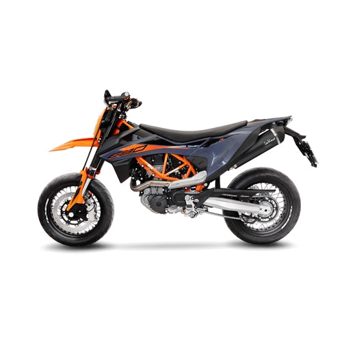 LEOVINCE / レオビンチ SBK NERO KTM 690 SMC R/ENDURO INOX with catalyst ECE/EU-APPROVED STAINLESS STEEL SLIP-ON | 14072K