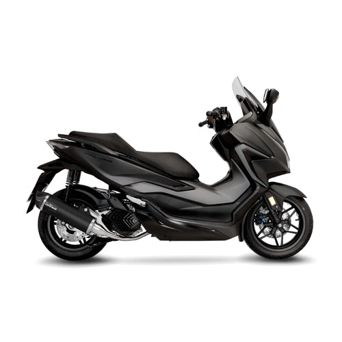 LEOVINCE / レオビンチ SBK NERO HONDA FORZA 125 INOX with catalyst ECE/EU-APPROVED STAINLESS STEEL FULL SYSTEM | 14076K
