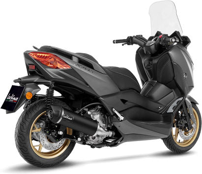 Leovince Slip-On Exhaust Sbk Nero Yamaha X-Max 300/Tech Max Inox | 14077U