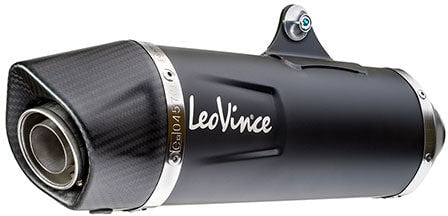 Leovince Slip-On Exhaust Sbk Nero Yamaha X-Max 300/Tech Max Inox | 14077U