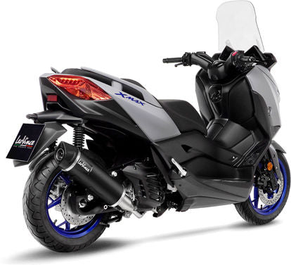 Leovince Full System Exhaust Sbk Nero 1/1 Yamaha X-Max 125/Tech Max Inox | 14078U