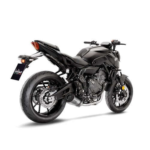 LEOVINCE / レオビンチ SBK LV ONE EVO 2/1 YAMAHA MT-07 INOX with catalyst ECE/EU-APPROVED STAINLESS STEEL FULL SYSTEM | 14360EK