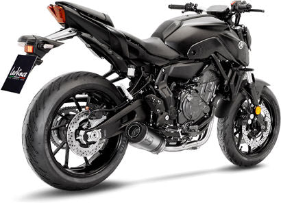 Leovince Full System Exhaust Sbk LV One Evo 2/1 Yamaha MT-07 /  XSR 700/Xtribute / YZF-R 7 Inox  | 14360EU