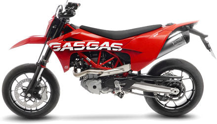 Leovince Slip-On Exhaust Sbk LV One Evo KTM 690 Smc R / Enduro / Gas Gas Es/Sm 700 Inox | 14363EU