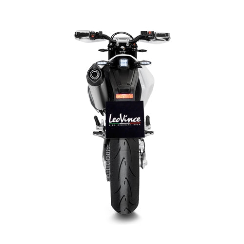 LEOVINCE / レオビンチ SBK LV ONE EVO 1/1 HUSQVARNA 701 SUPERMOTO/ENDURO/ENDURO LR INOX with catalyst ECE/EU-APPROVED STAINLESS STEEL FULL SYSTEM | 14368EK