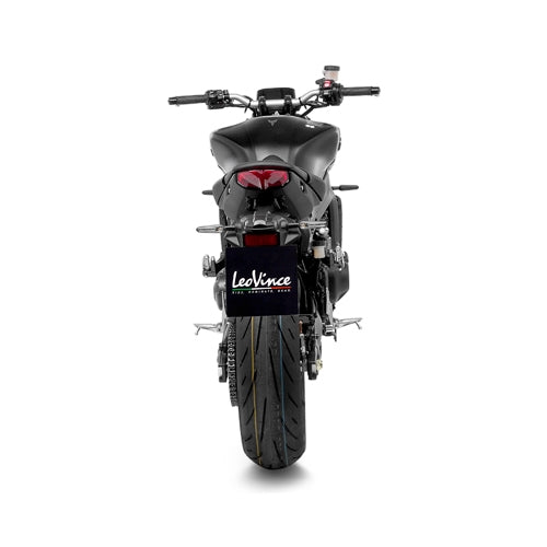 LEOVINCE / レオビンチ SBK LV RACE 3/1 YAMAHA MT-09/SP INOX with catalyst ECE/EU-APPROVED STAINLESS STEEL FULL SYSTEM | 14371EBK