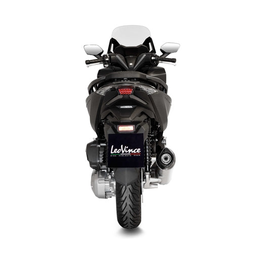 LEOVINCE / レオビンチ SBK LV ONE EVO HONDA FORZA 125 INOX with catalyst ECE/EU-APPROVED STAINLESS STEEL FULL SYSTEM | 14374EK