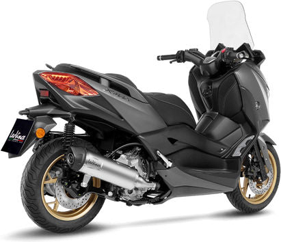 Leovince Slip-On Exhaust Sbk LV One Evo Yamaha X-Max 300/Tech Max Inox | 14375EU