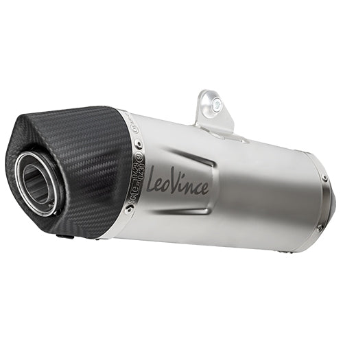 LEOVINCE / レオビンチ SBK LV ONE EVOPIAGGIO VESPA GTS/SUPER 125 i.e. INOX with catalyst ECE/EU-APPROVED STAINLESS STEEL SLIP-ON | 14382EK