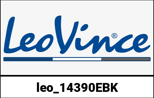 LEOVINCE / レオビンチ SBK LV ONE EVO BLACK 1/1 HONDA CB 125 R INOX with catalyst ECE/EU-APPROVED | 14390EBK