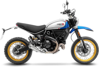 Leovince Slip-On Exhaust Sbk LV-10 Ducati Scrambler 800 Desert Sled | 15254U