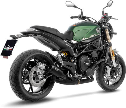 Leovince Slip-On Exhaust Sbk LV-10 Full Black Benelli Leoncino 800 | 15258FB