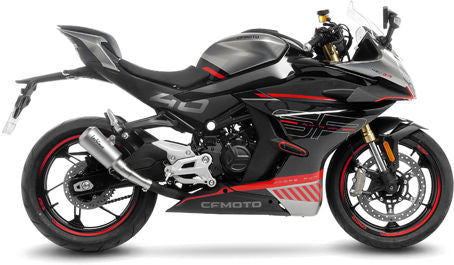 Leovince Slip-On Exhaust Sbk LV-10 Cf Moto 450 Ss / 450 Sr Cf Moto 450 Ss / 450 Sr | 15265U