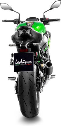 Leovince Slip-On Exhaust Sbk LV-CoRSa Black Kawasaki Z 900  | 15404BU
