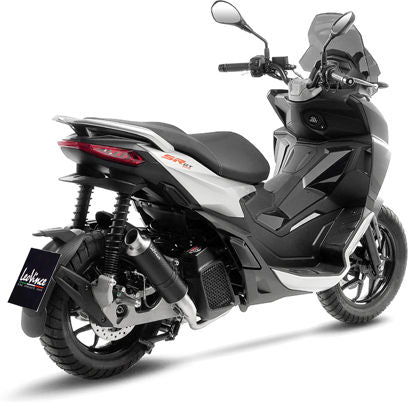 Leovince Full System Exhaust GP Corsa MaTTe 1/1 Aprilia Sr GT 125/200 | 15500MU