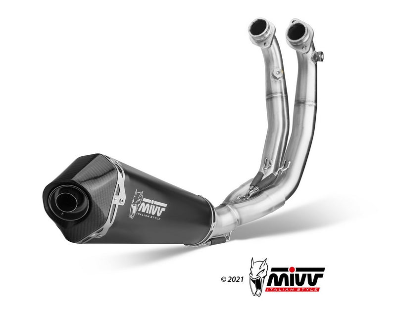  Delta Race Black Stainless Steel Exhaust