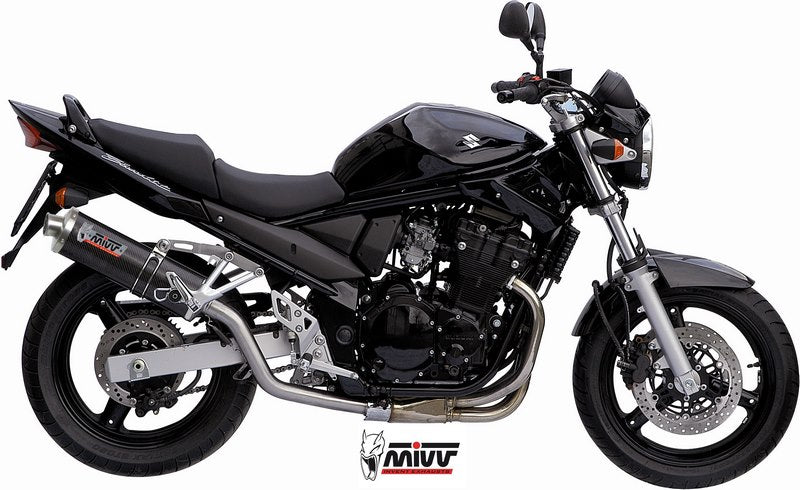 SPORT SLIP-ON Muffler OVAL CARBON 
