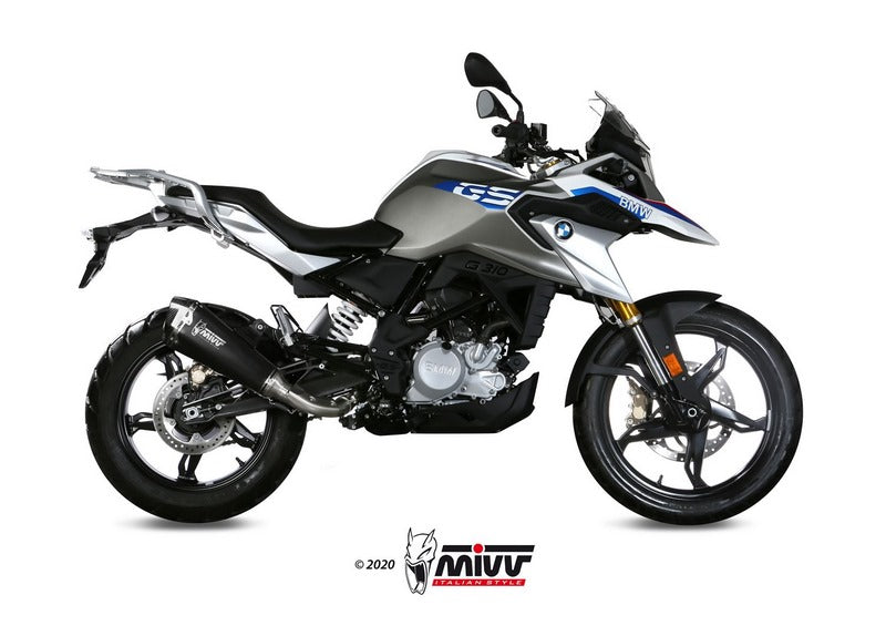  Delta Race Black Stainless Steel Exhaust