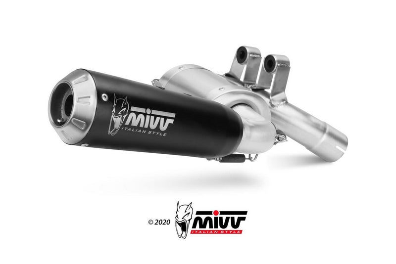  X-M1 Black Stainless Steel Exhaust