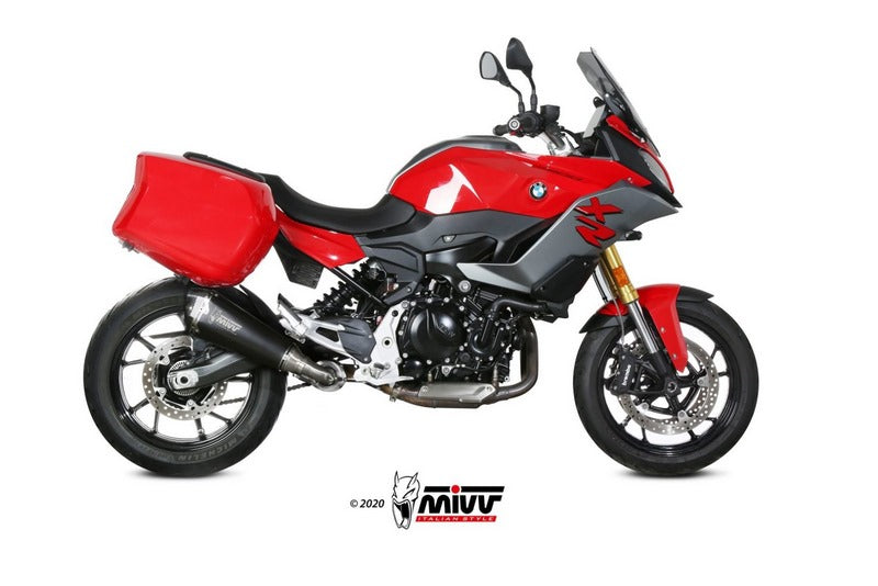  Delta Race Black Stainless Steel Exhaust