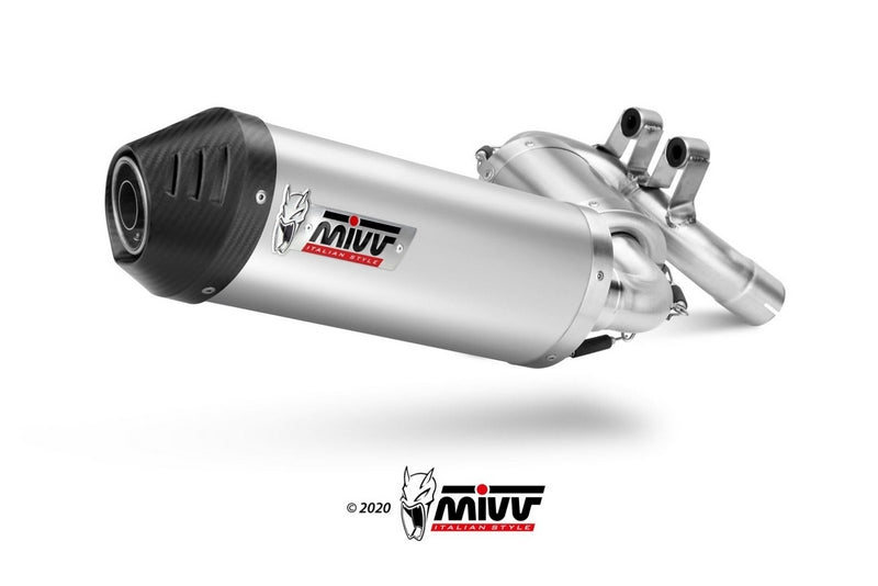  Oval Titanium With Carbon Cap Exhaust