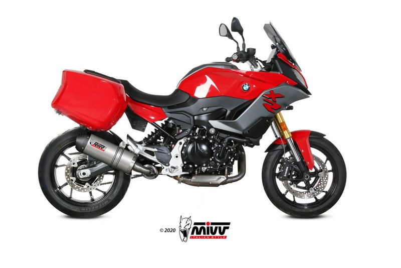  Oval Titanium With Carbon Cap Exhaust