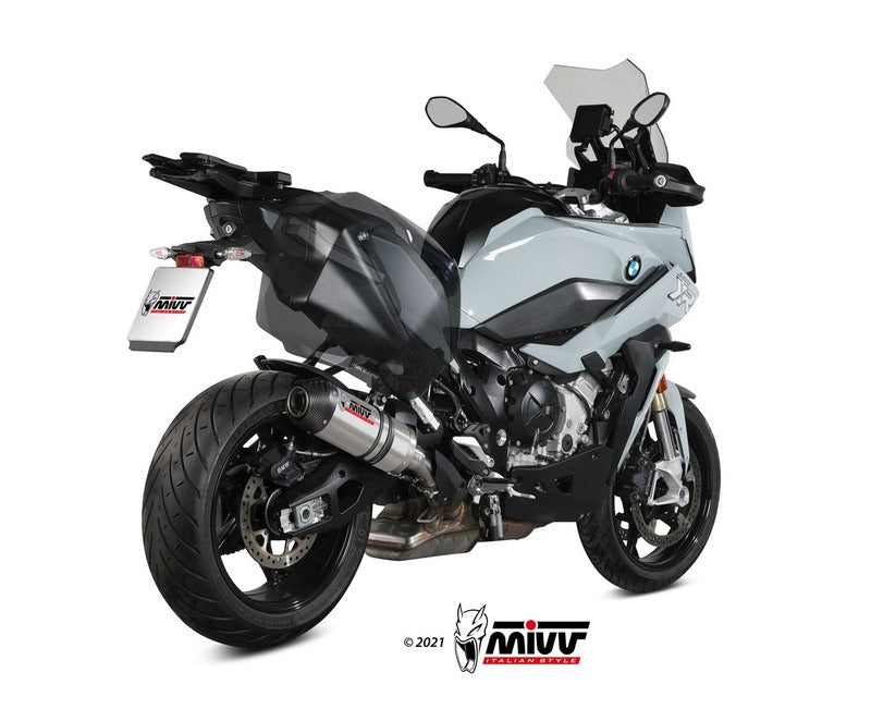  Oval Titanium With Carbon Cap Exhaust