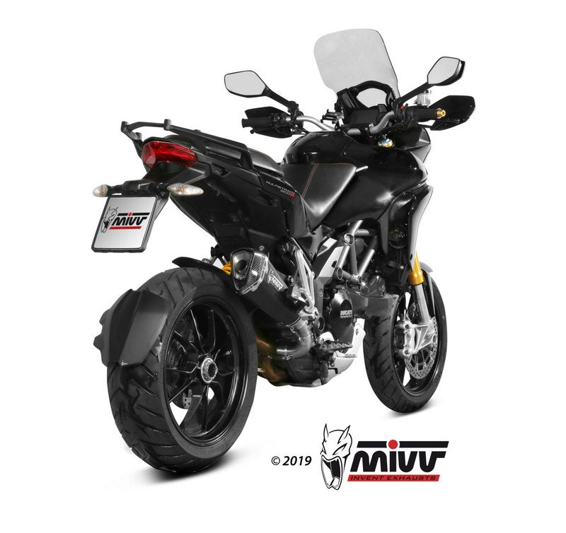  Delta Race Black Stainless Steel Exhaust