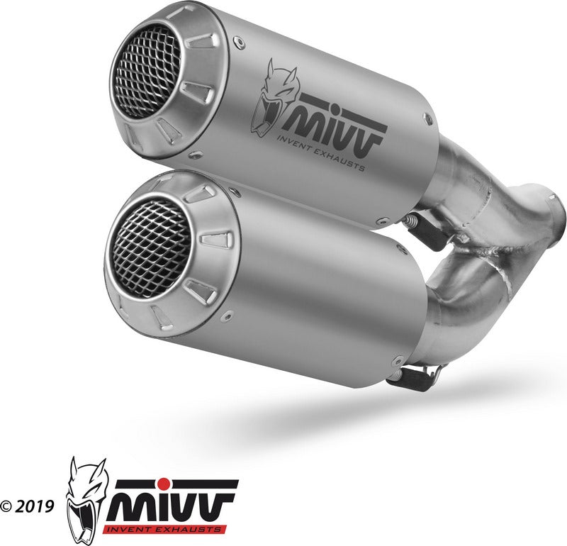  SPORT M3 2 SLIP-ON Muffler STAINLESS STEEL 