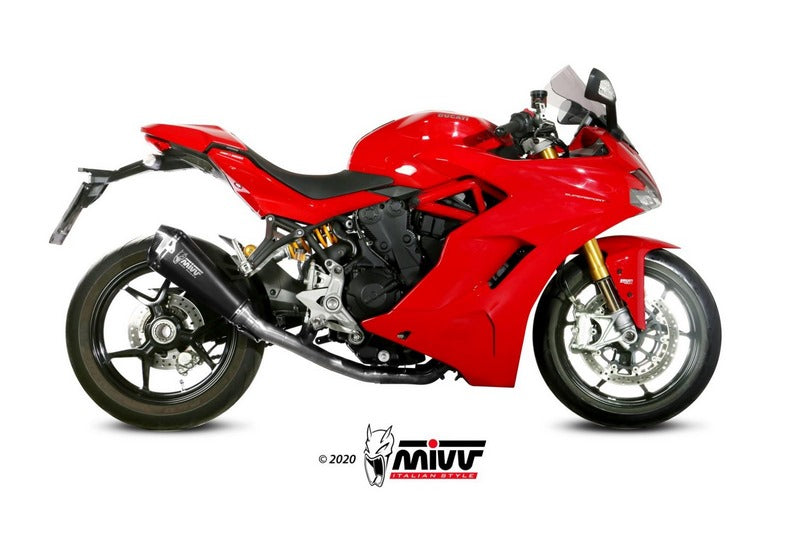  Delta Race Black Stainless Steel Exhaust