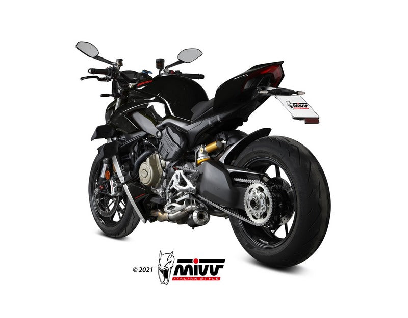 X-M1 Black Stainless Steel Exhaust