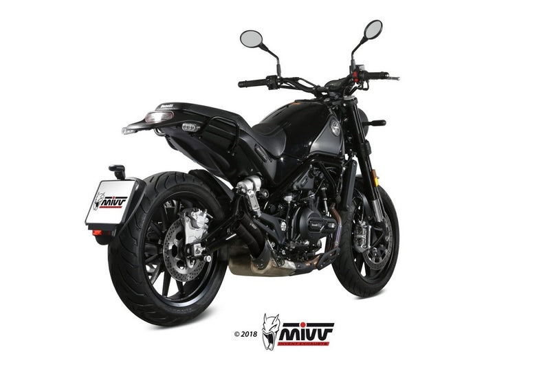  Double Gun Black Stainless Steel Exhaust