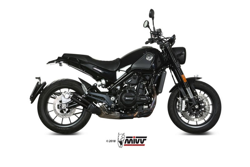  Double Gun Black Stainless Steel Exhaust