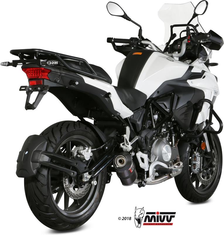 SPORT OVAL SLIP-ON Muffler CARBON WITH CARBON CAP 