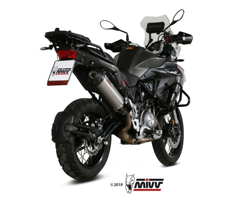  Oval Titanium With Carbon Cap Exhaust