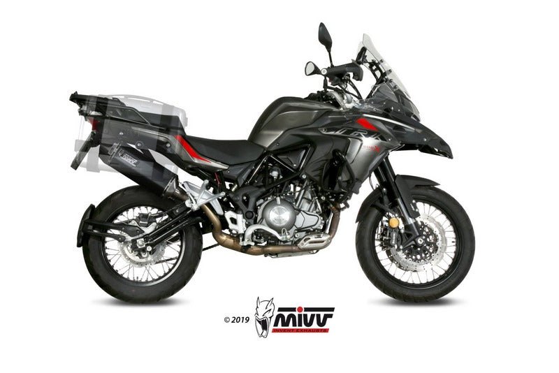  Speed Edge Black Stainless Steel Exhaust