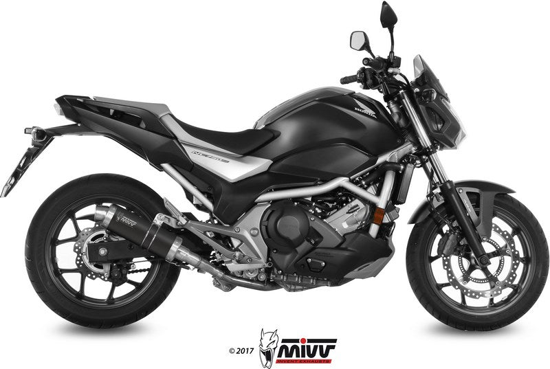 SPORT SLIP-ON Muffler GP STEEL BLACK