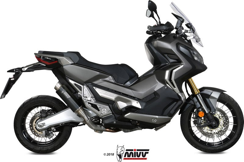 SPORT SLIP-ON Muffler GPpro STEEL BLACK