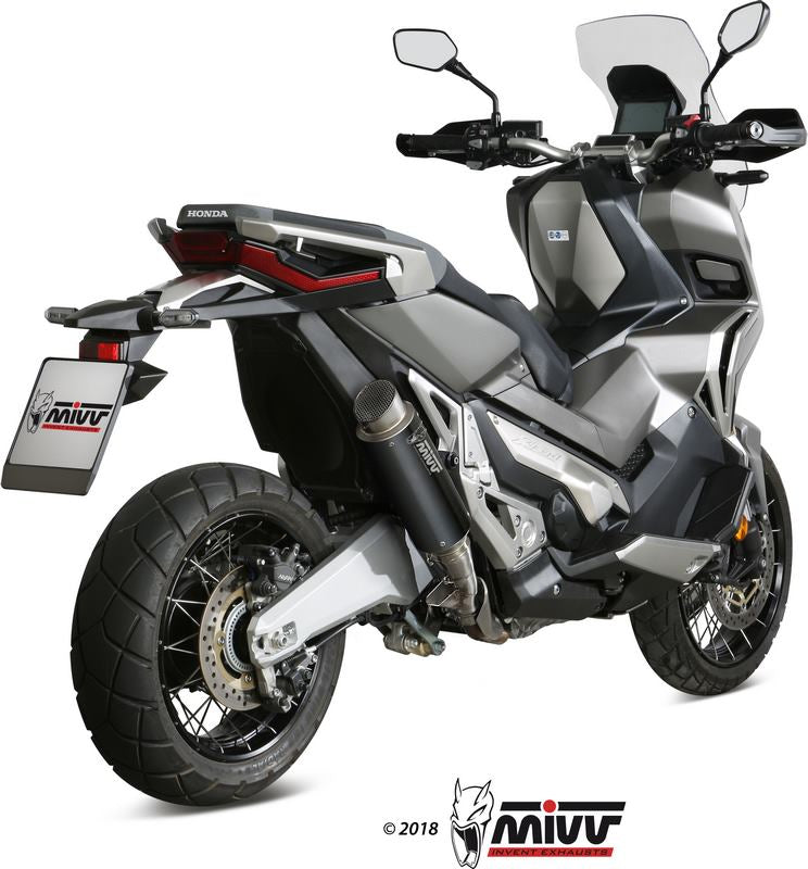 SPORT SLIP-ON Muffler GPpro STEEL BLACK