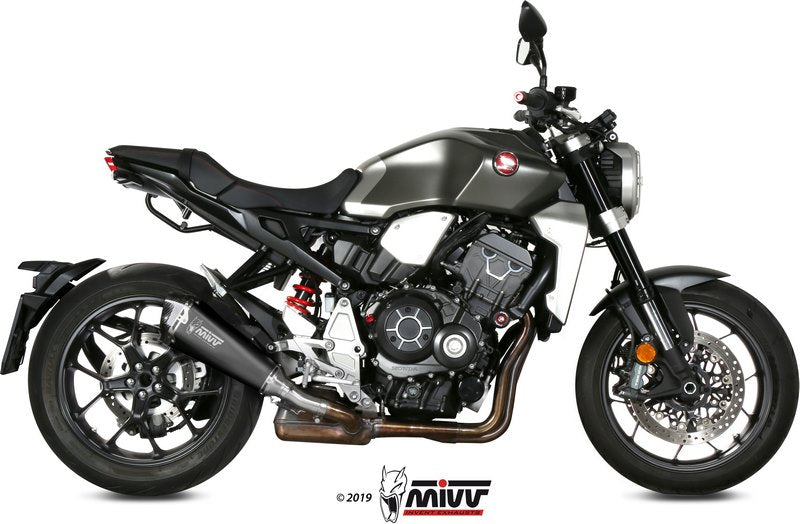  SPORT DELTA RACE SLIP-ON Muffler BLACK STAINLESS STEEL
