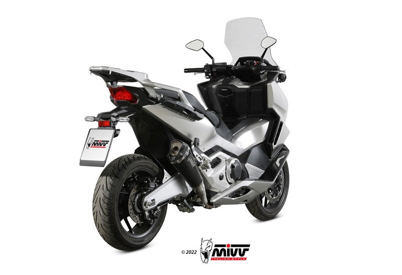  Delta Race Black Stainless Steel Exhaust