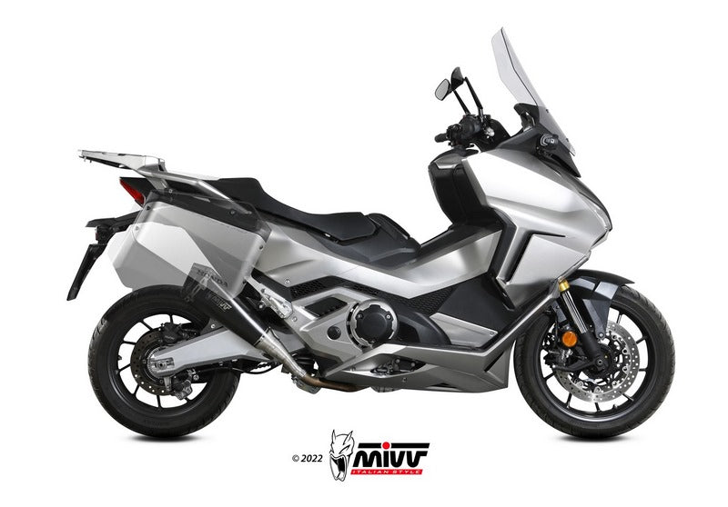  Delta Race Black Stainless Steel Exhaust