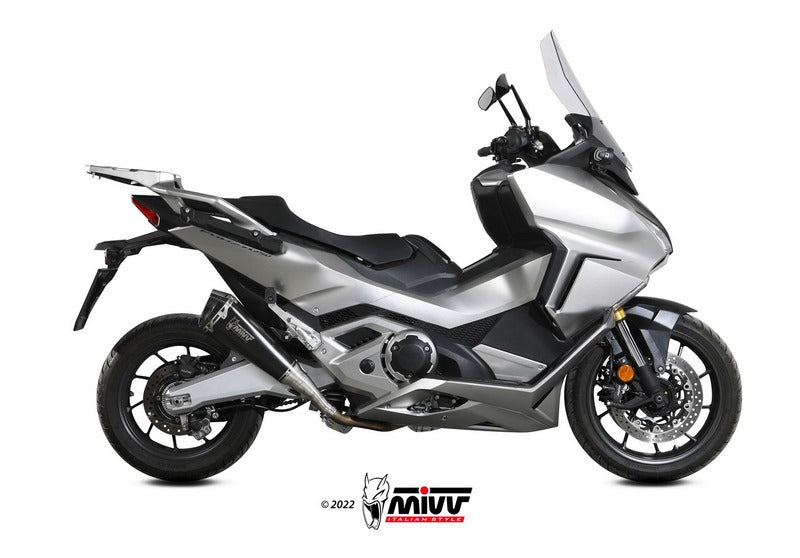  Delta Race Black Stainless Steel Exhaust