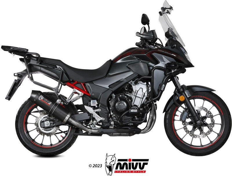 OVAL CARBON WITH CARBON CAP SLIP-ON Standard
