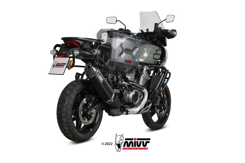  Speed Edge Black Stainless Steel Exhaust